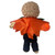 Halloween Cape and Pants Outfit for 15–16 Inch Dolls