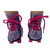 Pink & Blue Glitter Roller Skates for 18 Inch Dolls | Fits American Girl, Our Generation & My Life
