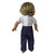  Red Cardigan Coat Sweater & Jeans Set for 18 Inch Dolls | American Girl Outfit