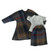 Three Piece Suit for 11.5 Inch Fashion Dolls | Blouse, Skirt & Coat