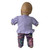Lavender Blouse and Colorful Pants Set for 14-15 Inch Baby Dolls