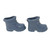Gray Combat Boots for 12 Inch Boy Dolls Like Ken & GI Joe