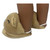 Cute Teddy Bear Slippers for 18 Inch Girl Dolls