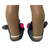 White Faux Leather Fur Trim Boots for 18 Inch Dolls