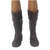 High Brown Winter Boots for 12 Inch Male Dolls