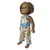Handmade Rocking Horse Print Jumpsuit for 18 Inch Girl Dolls – Minor Flaw Sale