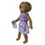 Lavender Floral Sundress with Purse for 18 Inch Girl Dolls – Minor Flaw Sale