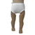 White Stretch Knit Underpants for 18 Inch Girl Dolls