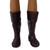 Tall Black Winter Boots for 12-Inch Male Dolls
