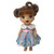 Blue Special Occasion Dress for 12 Inch Baby Alive and Little Baby Dolls