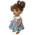 Blue Special Occasion Dress for 12 Inch Baby Alive and Little Baby Dolls