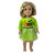 Lime Green Halloween Dress for 18 Inch Dolls | Fits American Girl, Our Generation, My Life & 15 Inch Baby Dolls