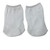 White Stretch Knit Socks for 18 Inch Girl Dolls and Many Baby Dolls