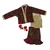 Three-Piece Holiday Suit for 11.5 Inch Fashion Dolls Like Barbie