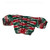 Hand Knit Red, White & Green Glitter Sweater for 18 Inch Dolls