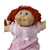 Pink Seersucker Nightgown for 15–16 Inch Cabbage Patch Kid and Baby Dolls