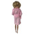 Pink Floral Bathrobe for 11.5 Inch Fashion Dolls