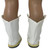 White  Western Boots for 18 Inch Dolls | Fits American Girl & Our Generation