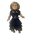 Black Frilly Halloween Dress for 18 Inch Girl Dolls