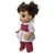 Red and White 2-Piece Dress and Pants Outfit for 14 Inch Baby Dolls