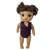 Purple Swimsuit, Cover-Up Skirt & Beach Bag Set for 14 Inch Baby Alive Dolls