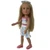 Summer Shorts Outfit for 14.5 Inch Girl Dolls – Rosebud Print Top with Matching Shorts 
