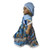 Colonial 3 Piece Paisley Dress Outfit for 18 Inch Girl Dolls