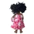 Pink Kitten & Strawberry Sundress with Purse for 15 Inch Cabbage Patch & Baby Dolls