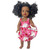 Pink Kitten & Strawberry Sundress with Purse for 18 Inch Girl Dolls