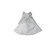 White Glitter Princess Dress for 11.5 Inch Fashion Dolls