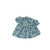 Blue & Green Floral Dress for 12 Inch Baby Alive and Little Baby Dolls