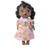 Pink Nightgown for 14 Inch Baby Alive & Little Baby Dolls – Animal Print Doll Pajamas