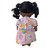 Pink Nightgown for 14 Inch Baby Alive & Little Baby Dolls – Animal Print Doll Pajamas