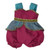 Genie Inspired Outfit for Wellie Wisher and 14.5 Inch Girl Dolls – Magenta Harem Pants & Turquoise Top