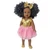 Gold Sequin and Pink Party Dress with Hair Bow for 18 Inch Girl Dolls