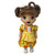 Bright Floral & Butterfly Dress for 12 Inch Baby Dolls