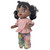 Mauve Top & Multicolor Pants Outfit for 14 Inch Baby Dolls