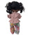 Mauve Top & Multicolor Pants Outfit for 14 Inch Baby Dolls
