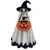 Ghost Costume with Pumpkin Bucket for 23 Inch Porch Goose