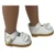 White Canvas Shoes for Wellie Wisher & 14.5 Inch Dolls – Bow Detail