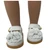 White Canvas Shoes for Wellie Wisher & 14.5 Inch Dolls – Bow Detail