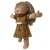Autumn Floral Dress for 15 Inch Cabbage Patch Kid Dolls – Fall Doll Clothes