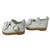 White Dress Shoes for 12 Inch Baby Alive Dolls – Bow Detail Doll Shoes