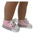 Pink Dot Sneakers for 18 Inch Girl Dolls – White Lace-Up Doll Tennis Shoes