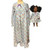 Matching Girl Size 7 & 18 Inch Doll Unicorn Nightgowns