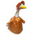 Thanksgiving Porch Goose Outfit – 3-Piece Fall Dress, Apron & Hat for 23 Inch Goose