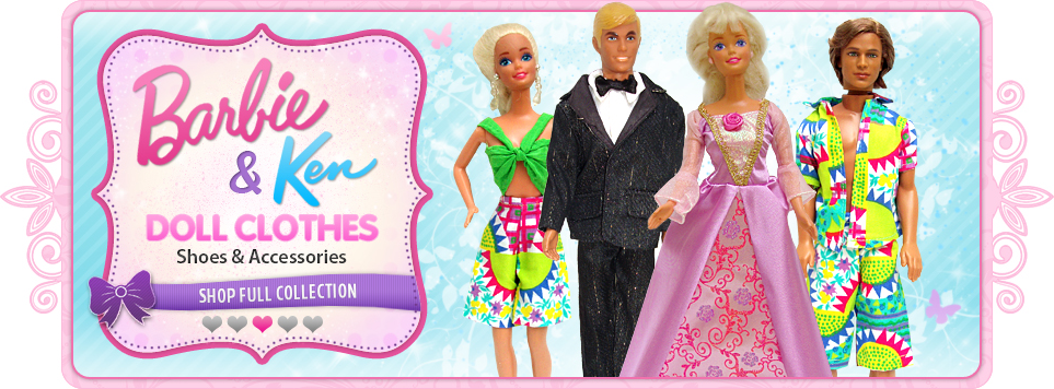 barbie doll dresses and accessories