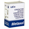 LSIS MC-18A METASOL Series Magnetic Contactor, DC12V Screw 1a, EXP (MC18A-30-10-JD-S-E)