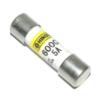 Hinode 600CF5 Compact Fast Acting Fuse, 600V AC/DC, 5A