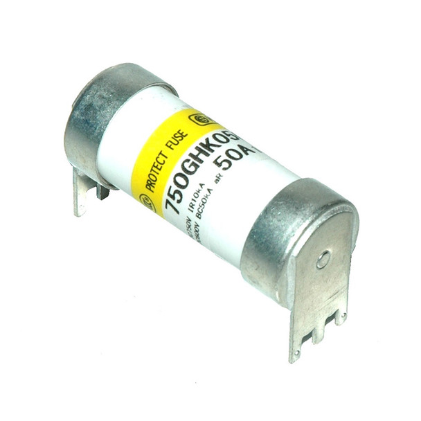 Hinode 750GHK050ULTC Cylindrical Fast Acting Fuse, 750V AC/DC, 50A